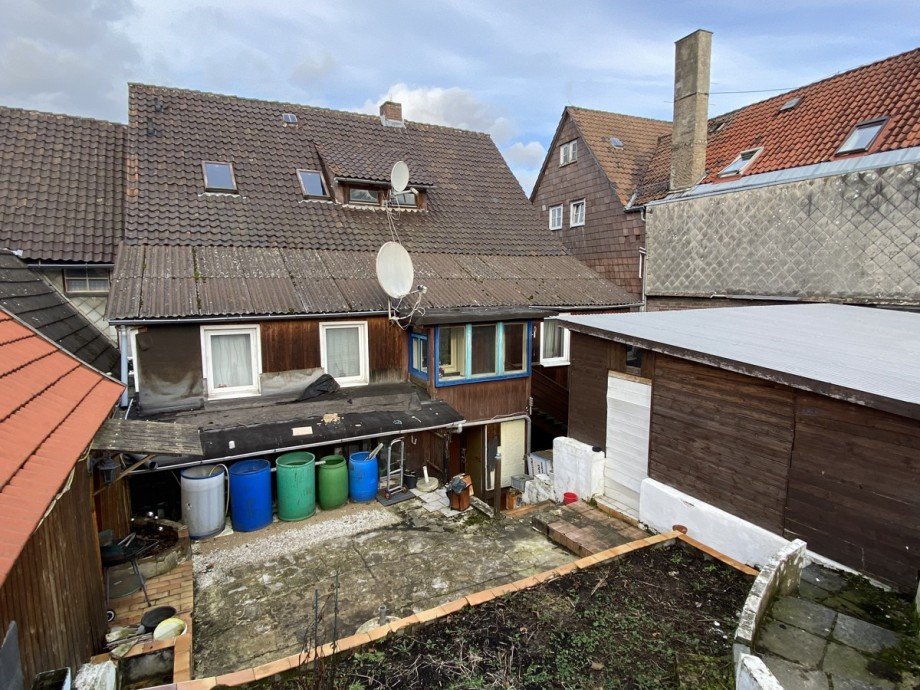 07 R�ckansicht Zweifamilienhaus Eschershausen